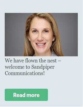 We have flown the nest - welcome to Sandpiper communications