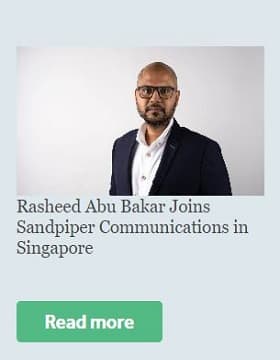 Rasheed Abu Bakar Joins Sandpiper Communications in Singapore