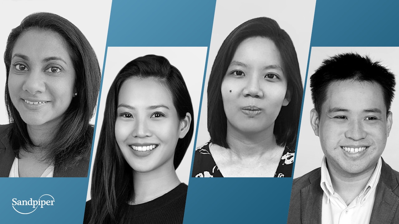 Sandpiper Grows Energy, Environment and ESG Team in Singapore with Four New Appointments