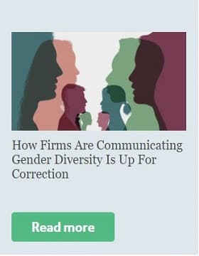 How Firms Are Communicating Gender Diversity Is Up For Correction