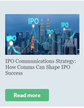 IPO communications Strategy