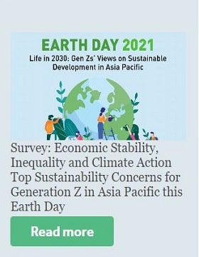 Survey: Economic Stability, Inequality and Climate Action Top Sustainability Concerns for Generation Z in Asia Pacific this Earth Day