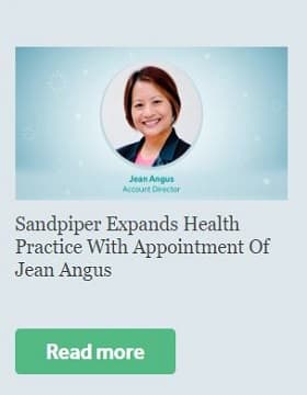Sandpiper Expands Health Practice With Appointment Of Jean Angus