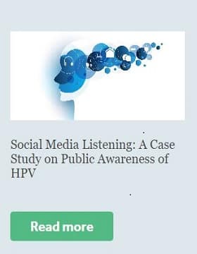 Social Media Listening: A Case Study on Public Awareness of HPV
