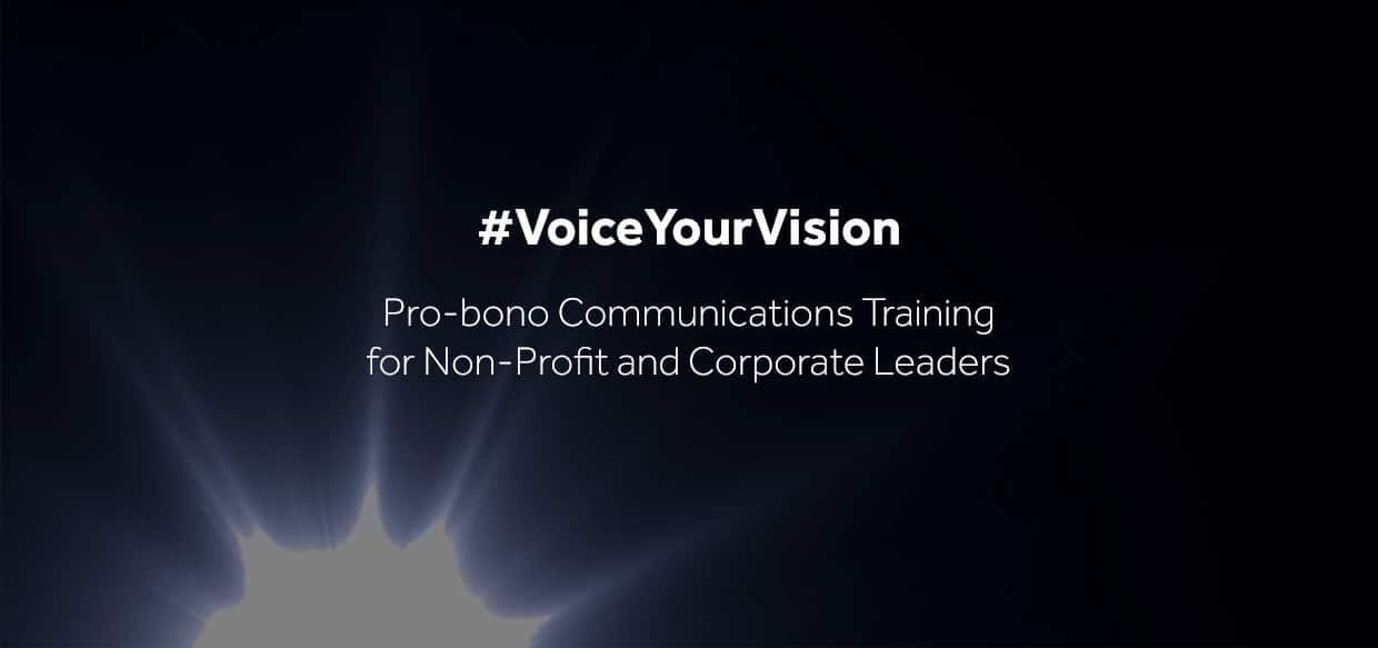 Sandpiper Extends Voice Your Vision Pro-Bono Communications Training 2024 Programme to Empower Non-Profit and Corporate Leaders Globally